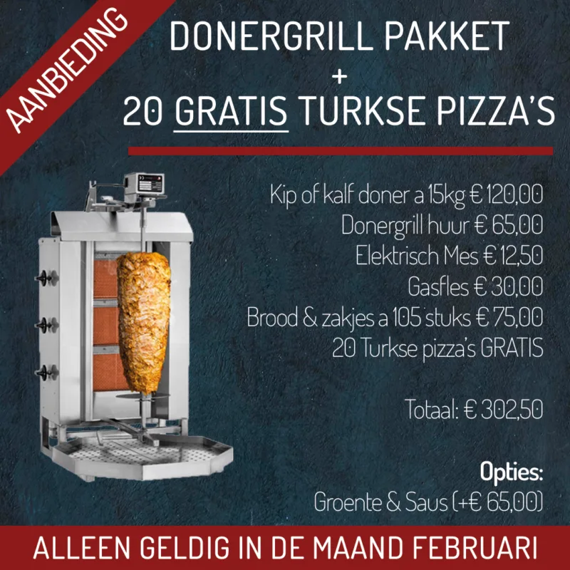 doner aanbieding